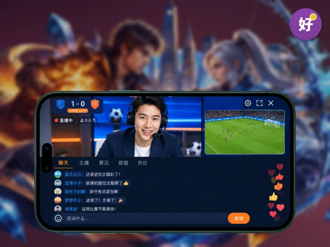 下载好博体育 APP，随时随地看比赛